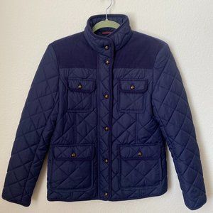 Tommy Hilfiger Women's Quilted Navy Jacket
